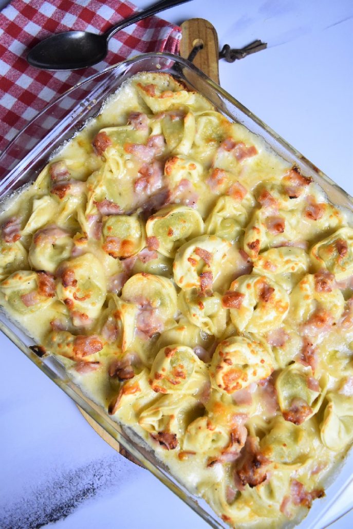 Gratin de tortellini