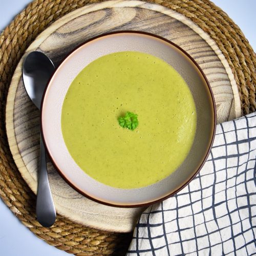 Velouté brocoli boursin au companion