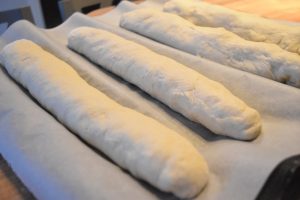 Baguettes maison au chorizo