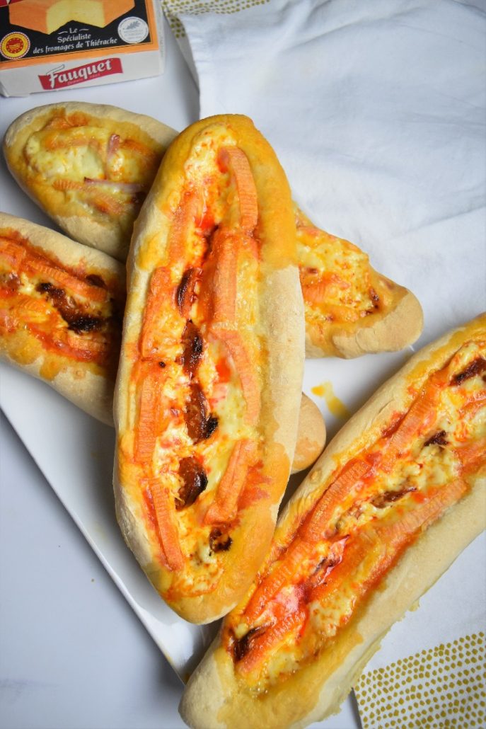 Baguettes maison au chorizo