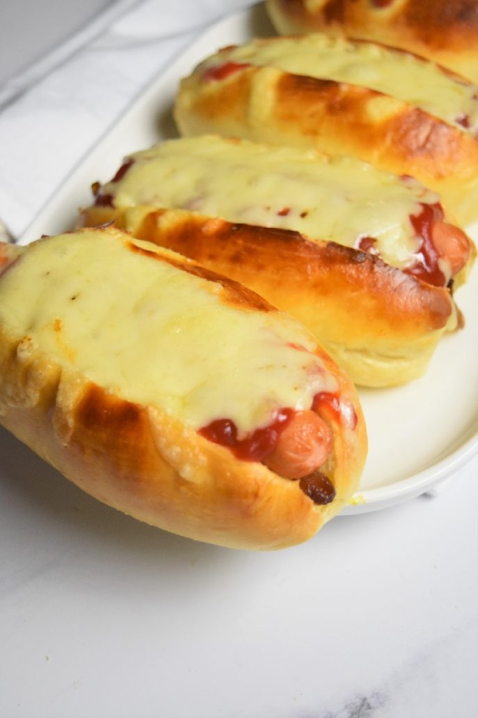 Hot dog maison au fromage