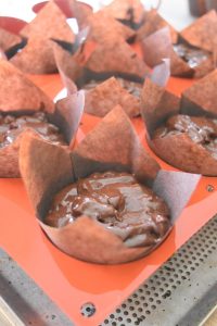 Moule à muffins avec caissettes