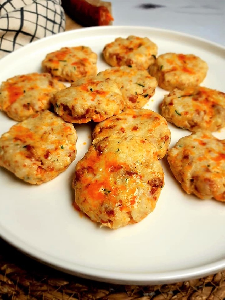 Steaks maison au poulet et chorizo