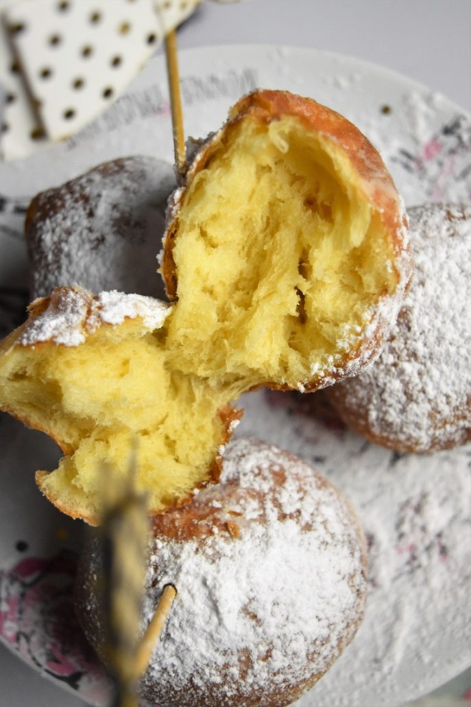 Beignet à la mie filante