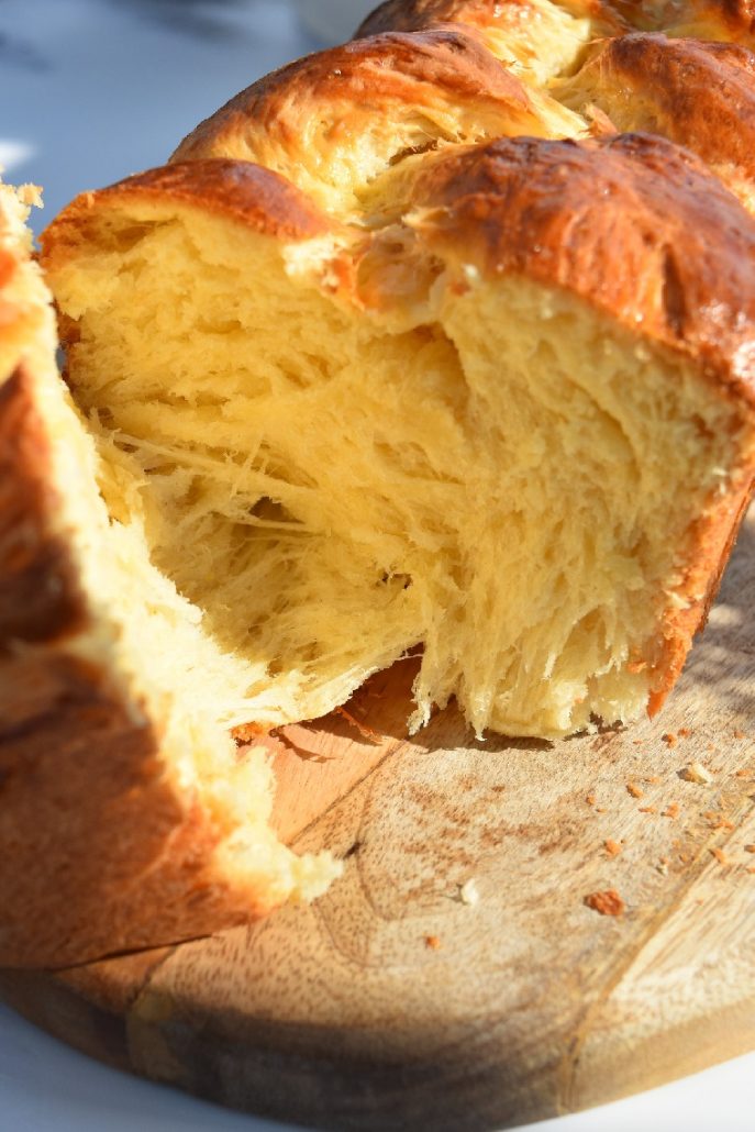 Brioche à la mie filante au Companion