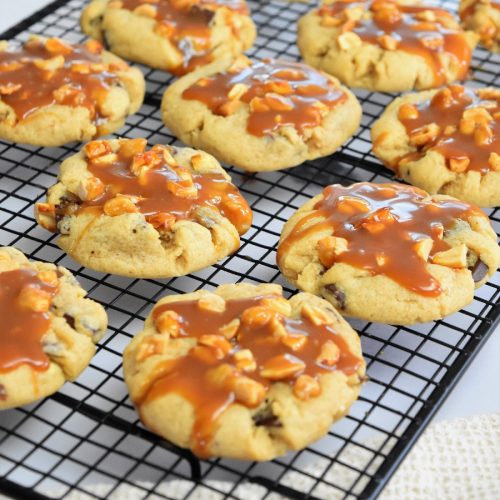 Cookies cacahuètes et caramel de Cédric Grolet