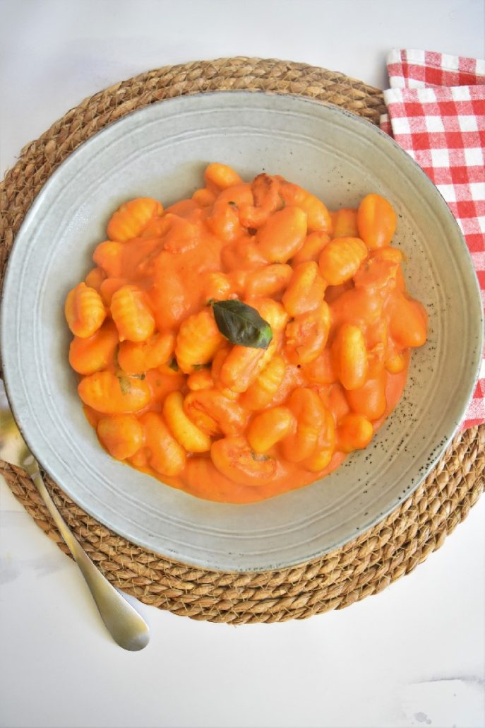 Gnocci à la tomate au Cookeo