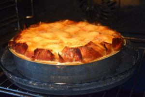 Cuisson au bain-marie dans le four