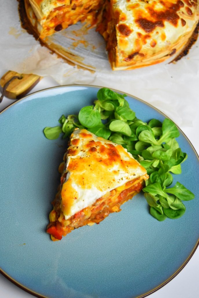 Lasagnes au companion avec wraps