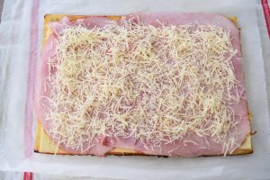 Roulé jambon raclette emmental