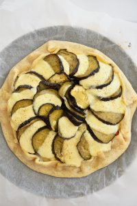 Tarte à l'aubergine