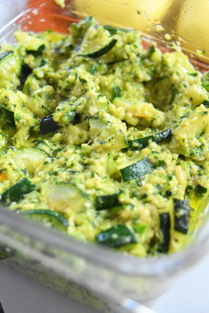 Pesto de courgettes au companion