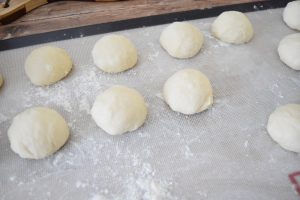 Boules de pâte pour puits