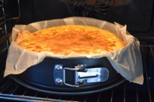 Cuisson de la quiche épaisse