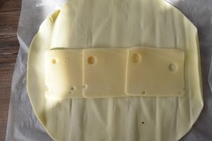 Pâte feuilletée et fromage