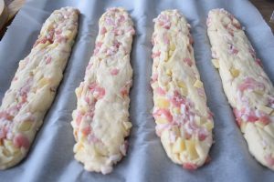 Faire des baguettes lardons fromage