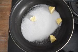 Faire un caramel pour tatin salée