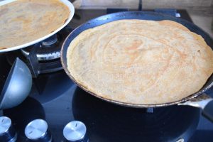 Cuisson des crêpes