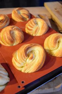 Cuisson des cruffins