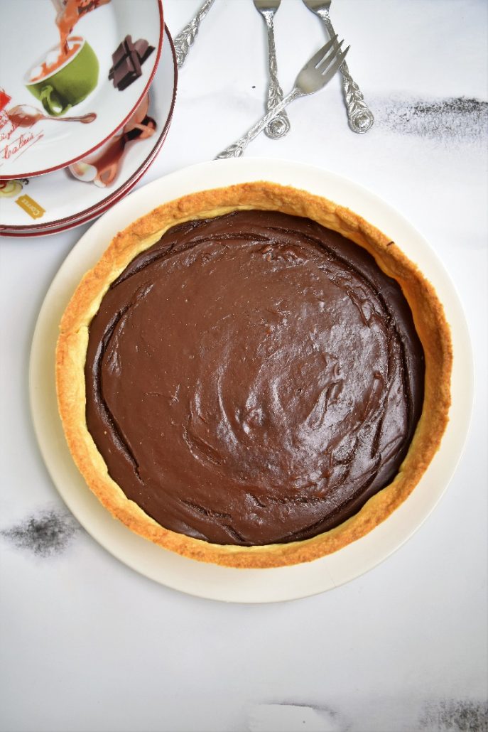 Flan au chocolat