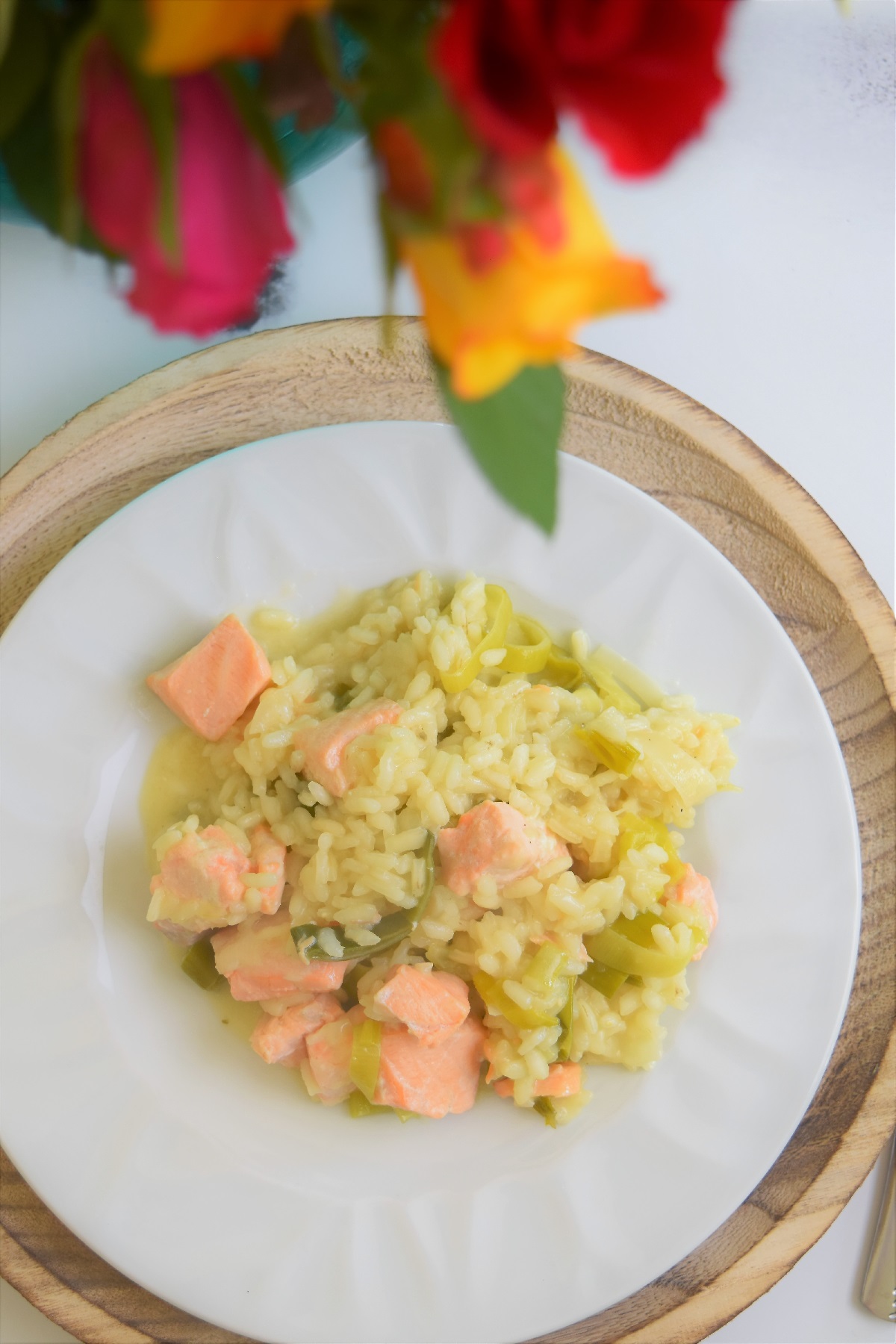 Risotto au saumon frais avec Companion