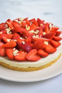 Tarte aux fraises à la chantilly mascarpone