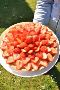 Tarte aux fraises au Companion