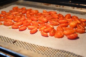 Tomates cerises séchées