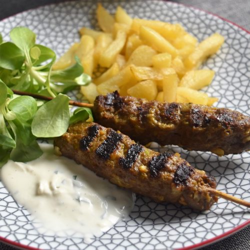 Brochettes de kefta au boeuf haché