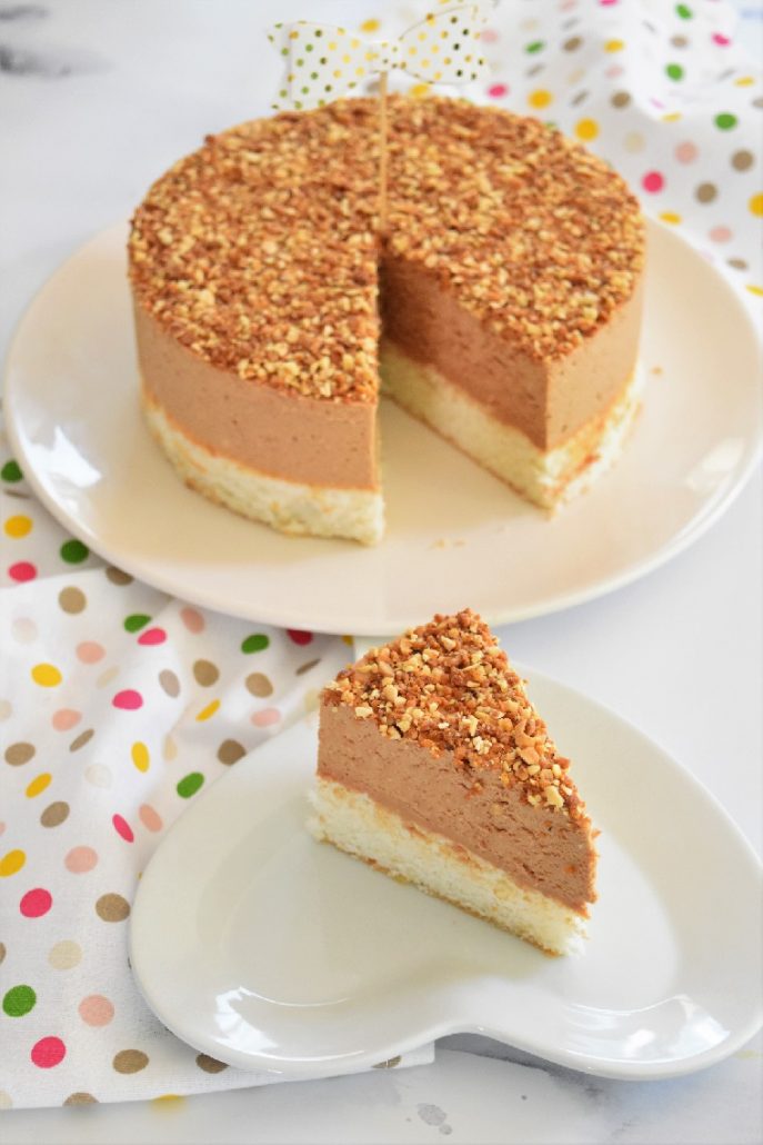 Gâteau mousse pralinée