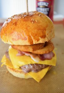 Burger onion rings comme Burger King