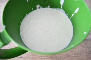 Sauce blanche au citron et fromage