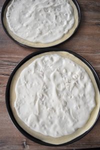 Sauce blanche au citron pour pizza saumon