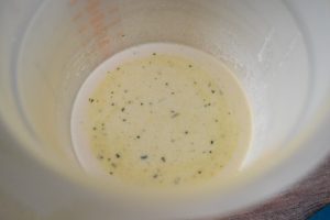 Bouillon à la crème et maïzena