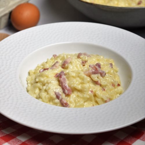 Risotto aux lardons