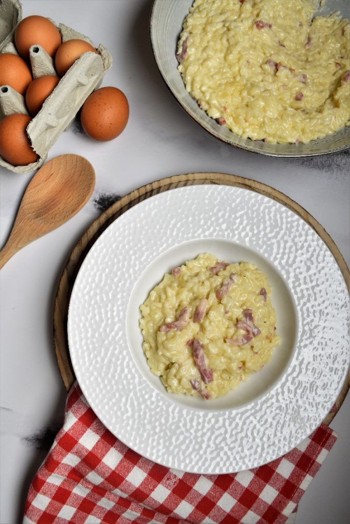 Risotto aux lardons avec Cookeo