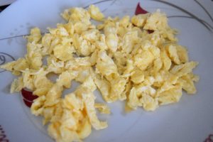 Oeufs brouillés pour riz cantonais