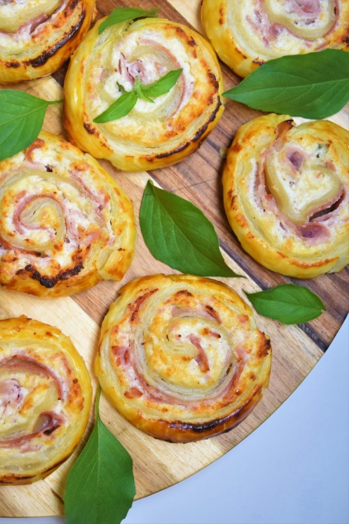 Roulés feuilletés pour l'apéritif