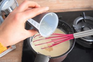 Sauce maroilles pour moules marinières