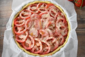 tarte salée comme la tomate farcie