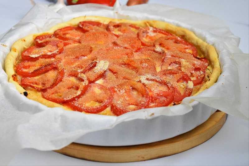 Tarte à la tomate