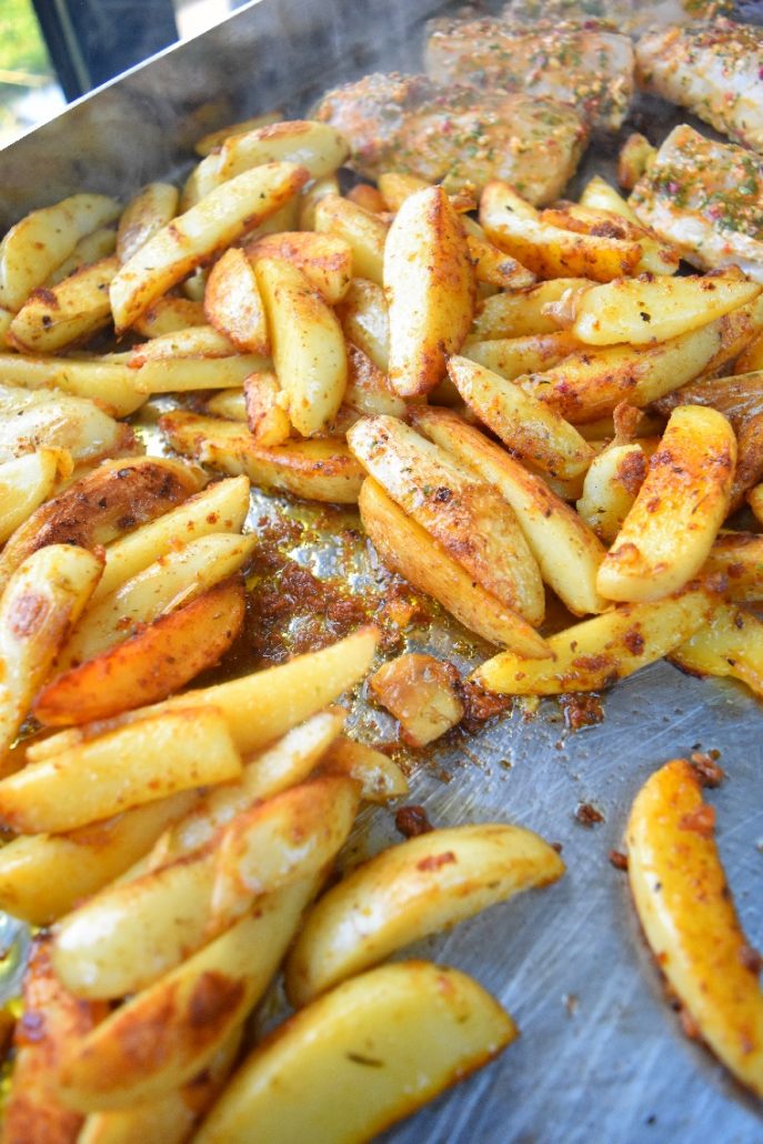 Potatoes maison à la plancha