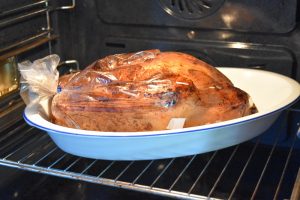 Poulet rôti au four dans sachet cuisson papillotes de poulet