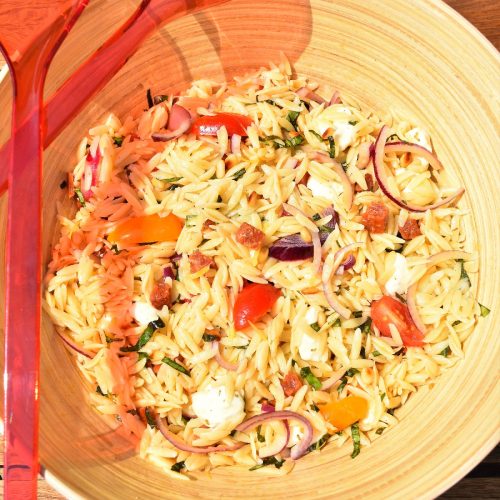 Salade de pâtes orzo