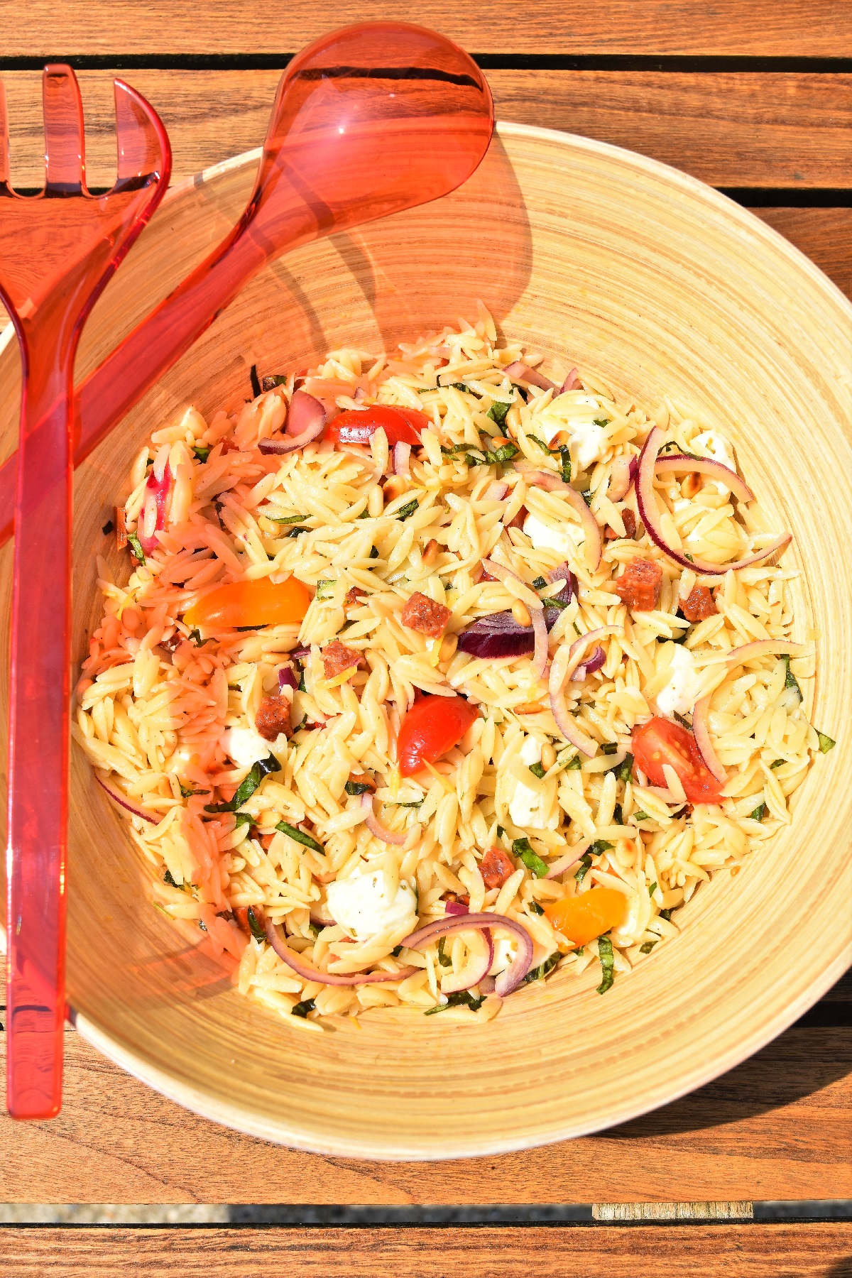 Salade de pâtes orzo