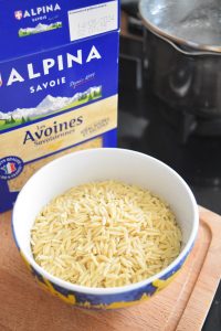 Orzo, ou langues d'oiseau, ou avoisnes Alpina