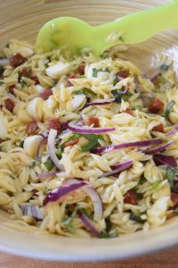 Salade de pâtes à l'orzo