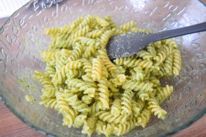 Fusilli au pesto de basilic