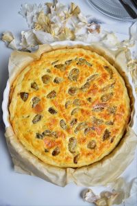 Tarte à l'ail de Ottolenghi