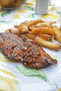 Bavette de boeuf à la plancha